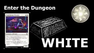 Enter the Dungeon White | World of Cardcraft | Custom Magic Cards