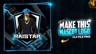 How To Make Free Fire Mascot Logo | On Pixellab | Make This Mascot Logo On Pixellab