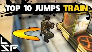 TOP 10 JUMPS & BOOSTS ON TRAIN - CS:GO Tips and Tricks