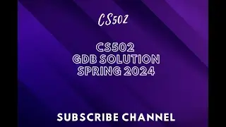 CS502 GDB SOLUTION SPRING 2024 || cs502 GDB solution spring 2024