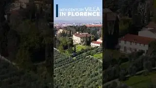 TOURING €12 MILLION 14th-century Villa On FLORENCE's Hills | Lionard #realestate #propertytour