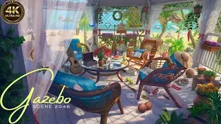 June's Journey Scene 2046 | Vol 09 Ch 15 | Gazebo | Mastered Scene | 4K ULTRA HD