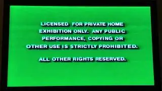 Opening to Guilty As Sin VHS 1994
