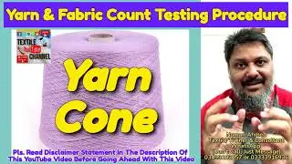 FABRIC & YARN COUNT CALCULATIONS WITH FORMULAS 