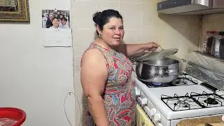 Vamos hacer una sopita de res les cuento como me siento