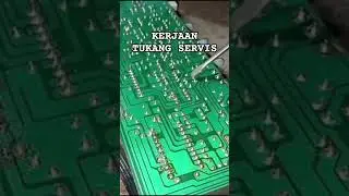 This is how electronic technicians repair amplifiers 