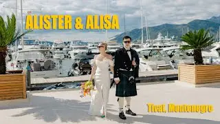 Wedding Alister & Alisa. Tivat, Montenegro