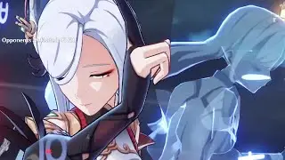 FULL VIEW OF SHENHE'S BURST (Genshin Impact)