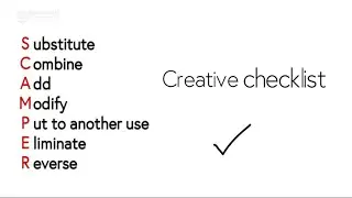 How can SCAMPER help build & shape ideas?