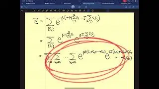 the Ising model: the explicit form of the partition function + the exact solution for J = 0