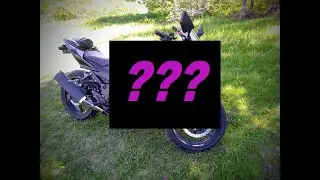 J'ai peinturé ma moto!