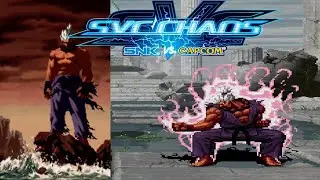 SvC Chaos Modo Arcade: Shin Akuma Gameplay En Español