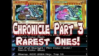 Chronicle Cards Part 3 Rarest Ones Full Starlight Red$ Blue Names [Yu-Gi-Oh! Duel Links]