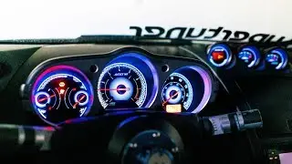 $69 Blue 350z Gauges, I Love Them!