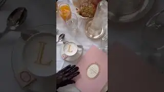 Ladurée breakfast in Paris
