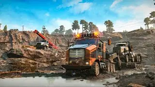 Epic SnowRunner Adventure! Conquering Muddy Trails & Harsh Terrains | SnowRunner Gameplay