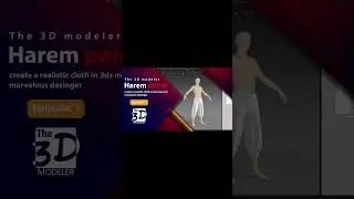 How to create a harem pants in marvelous designer using cutting pattern image