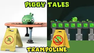 Piggy Tales - Trampoline in Bad Piggies