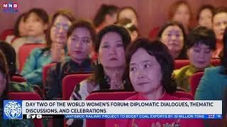 The World Women’s Forum continues.
