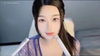 周童潼 ASMR 答谢会 被女上司强行“加班”  周童潼｜ChineseASMR，발음，耳舐め，トリガ，嘬き雑談，耳マッサージ，ブラシハンドムーブ