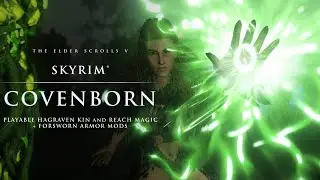 Playable Hagraven-kin + Forsworn Mods | Skyrim Cinematic Showcase