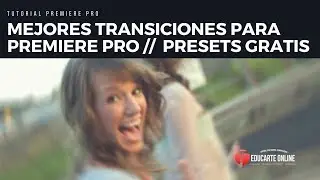 La mejores transiciones con presets gratis en Premiere Pro