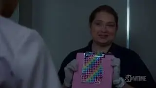 Nurse Jackie  on the Toilet