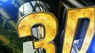 Simple Textured 3D Text Tutorial in after effects.