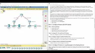2 5 1 2 Packet Tracer   Configure Cisco Routers for Syslog, NTP, and SSH Operations part 1