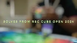 Solves from REC Cube Open 2024 | தமிழில் | MA Cubing