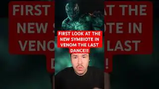 FIRST LOOK AT THE NEW SYMBIOTE IN VENOM THE LAST DANCE!!!!