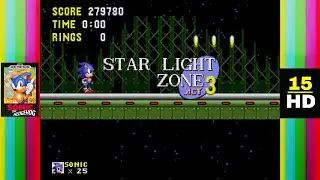 Sonic The Hedgehog: Star Light Zone Act 3 + Boss [HD]
