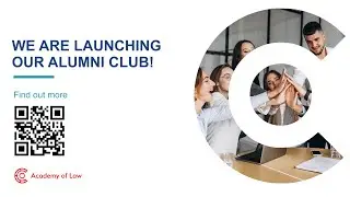 Join the AIFC Academy of Law Alumni Club!