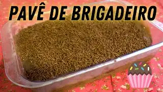 SOBREMESA PARA O FINAL DE SEMANA - PAVÊ DE BRIGADEIRO ❤
