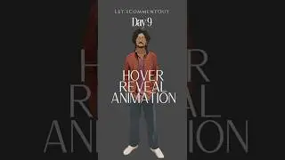 Hover Reveal Animation | 🤩🤩  #javascript #coding #youtubeshorts