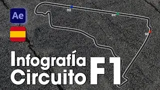 Infografia Circuito F1 en After Effects  - Tutorial