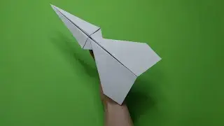 How to make paper plane that flies far