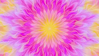 Title: Radiant Bloom: A Psychedelic Explosion in 4K (No Sound)