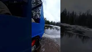 Вездеход Боливар весна апрель #болотоход #вездеход #водомет #охотарыбалка