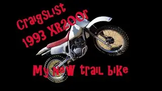 First ride on our new (used) trail bike