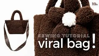 Sew This Viral Pinterest Puffy Tote! | Basket Bag Tutorial | Easy & Beginner-Friendly (2 Sizes)