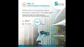 BSc Information Sciences | Faculty Webinar | 6th March