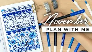 PLAN WITH ME | November 2023 Bullet Journal Setup