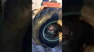 Широкие колеса на Т-25