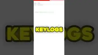 HACKING in PYTHON!! Making a PYTHON KEYLOGGER 