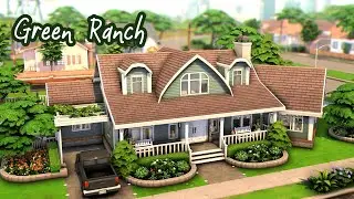 Green Ranch | Sims 4 Speed Build