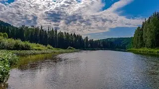 Рыбалка в верховьях реки Колва 2018. Часть 1. Путь по воде.