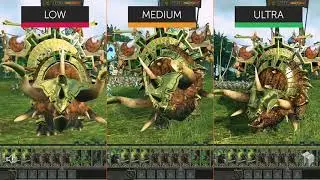 Total War Warhammer 2 – Ultra vs. Medium vs. Low Graphics Comparison | PC | 1080p FHD