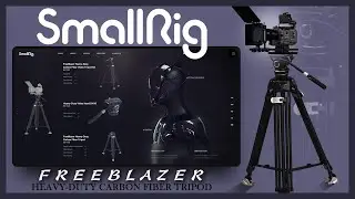 SmallRig FreeBlazer Heavy-Duty Carbon Fibre Video Tripod Kit | Review