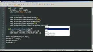 14 - Python PyQt (Interfaz gráfica) - Slider Horizontal y Vertical